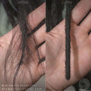 How to Fix Ends of Dreads